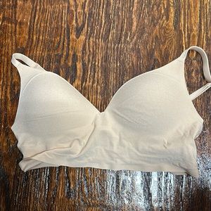 VICTORIAS SECRET PINK bra | Size L | worn once | nude